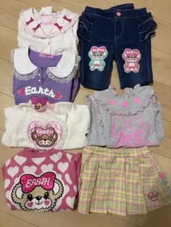 Earth キッズ服セット 100cm~のサムネイル