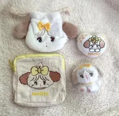 mikko ガチャガチャ　スフレ　ぬいぐるみ　巾着　ポーチ　マスコット