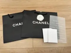 CHANEL 紙袋セット　カメリア付き