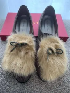 オリエンタルトラフィックのファーパンプス♡︎