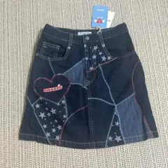 【新品タグ付き】エンジェルブルー　デニムスカート　140cm