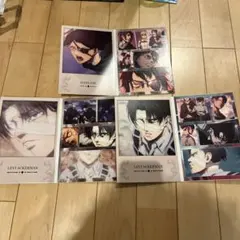 格安！　一番くじ　進撃の巨人　G F リヴァイ　セット