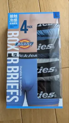 【新品】Dickies　ディッキーズ　ボクサーパンツ 4枚組 Lサイズ 接触冷感のサムネイル
