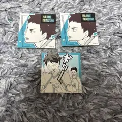 ハイキュー スクエアステッカーコレクション 岩泉　及川　岩泉＆及川　青城