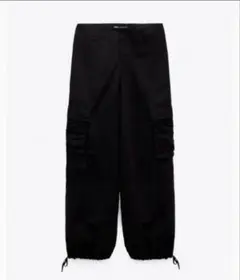 ZARA ザラ パラシュートパンツ カーゴパンツ