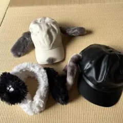 SNOOPY レジャーハット&キャップ　太カチューシャセット