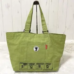 美品 zucchero ズッケロ スヌーピー トートバッグ ナイロン A4のサムネイル