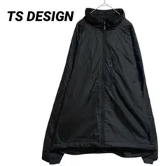 【TS DESIGN】フルジップダウンジャケット　オーバーサイズ　メガヒート