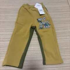 新品 WILD DINOS ERA 裏起毛パンツ 90cm