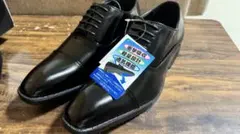 ブラック ドレスシューズ 合成皮革
