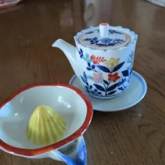 有田焼　醤油差し　受け皿付： 薬味おろし器のサムネイル