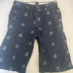 GAP スカル柄　130cm ハーフパンツ　ギャップ