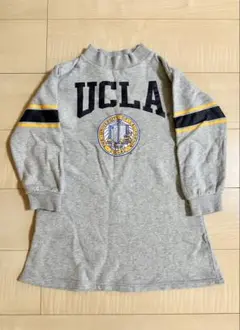 グリーンレーベル スウェット ワンピース UCLA カレッジプリント キッズ
