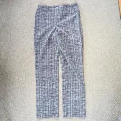 s.c＆co.モノトーン チェック柄 ストレッチパンツ　アンクル丈　コストコのサムネイル