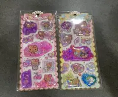【正規品】キラキラウォーターインシール　サンリオ　２枚セット