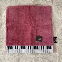 【新品】　ATSUKO MATANO ピアノ柄タオルハンカチのサムネイル