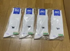 木村佑樹様専用　スポーツソックス　２足　asics ホワイト