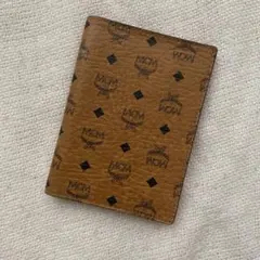 MCM】パスポートケース カバー ヴィセトス柄 ブルー - メルカリ