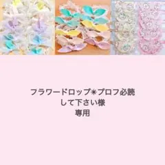 フラワードロップ✴︎プロフ必読して下さい様専用