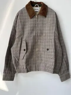 miu miu ミュウミュウ 新品同様 チェック柄ジャケット