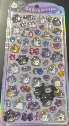 うるちゅるポップシール　オバケーヌ　テンシーヌアクマーヌ