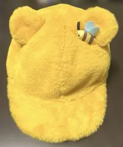 TDR ディズニーランド プーさん ファンキャップ モコモコ耳付き 帽子