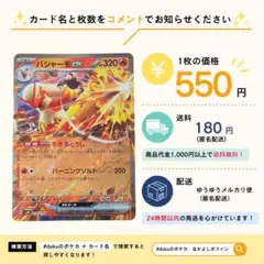 【在庫4】バシャーモex　たぎるとうし　016/175