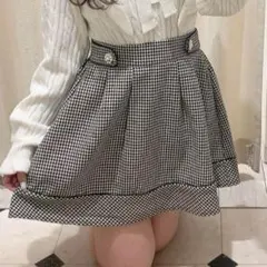 evelyn エブリン ビジュータックフレアスカート