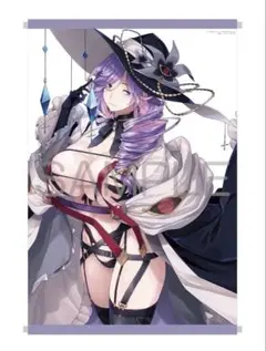 ミッドナイトブルー 原神 スリーブ プレイマット コロンビーナ B