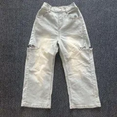 PAIRMANON COEUR サイド カットアウト ストレート デニム