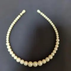 美品　グラデーションパール オープンタイプ セレモニー 卒業式 入学式