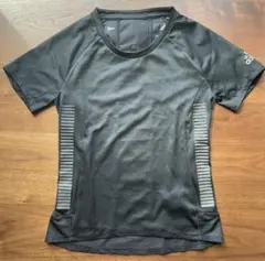 adidas ランニングシャツ 黒 S