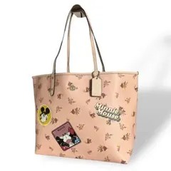 レア 極美品 COACH コーチ トートバッグ ディズニー コラボ リバーシブル