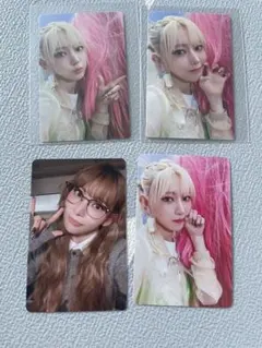 LESSERAFIM CRAZY JP ラキドロ&封入4枚セット　サクラ