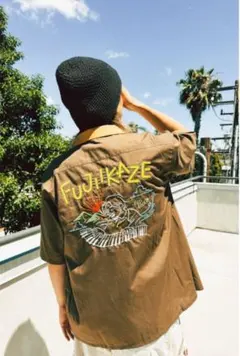 藤井風×フジロック'26 コラボシャツ BROWN Sサイズ 新品未使用 正規品