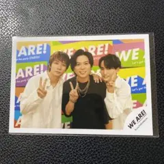 TravisJapan 中村海人 川島如恵留 公式生写真