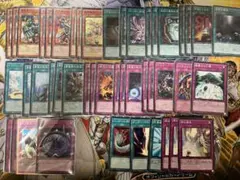 遊戯王　命削り真竜デッキ　デッキパーツ付き　モルガナイト　 命削りの宝札