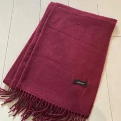 JUSGLITTY マフラー ボルドー フリンジのサムネイル