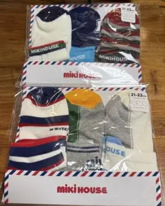 MIKI HOUSE キッズ靴下 21-23cm 6足セット