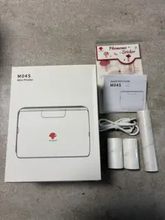 Phomemo M04S モバイルプリンター ホワイト 感熱紙3本・付属品付きのサムネイル