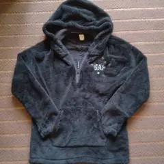 送込♡160♡xxl（14〜16）黒♡ボア♡GAP♡パーカー♡あったか♡