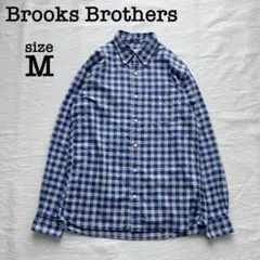 【美品】Brooks Brothers ギンガム チェック ボタンダウン シャツ