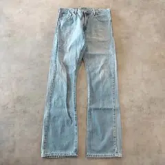 リーバイス517 Levis W33 ブルーデニム 青 古着 フレア 15759