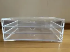 無印良品☆アクリル製 3段引き出し 小物収納ケースのサムネイル