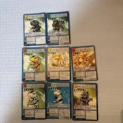 デジモンカード 黒 アグモン ガブモン 4枚ずつセット - メルカリ