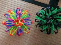 スフィアボール　光る　伸縮ボール