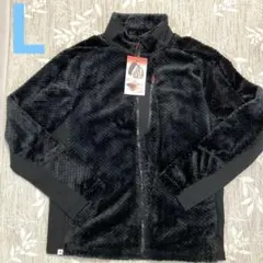 新品　ワークマン　フリース　Lサイズ　ブラック　ダイヤフリース裏アルミジャケット