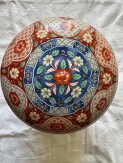 有田焼風 三段重箱 赤絵 古典文様 おせち 正月 和食器