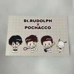 テニプリ×サンリオ特典 聖ルドルフ(観月はじめ・柳沢慎也・不二裕太)×ポチャッコ