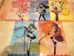 まどマギ　クリアファイル　ローソン
